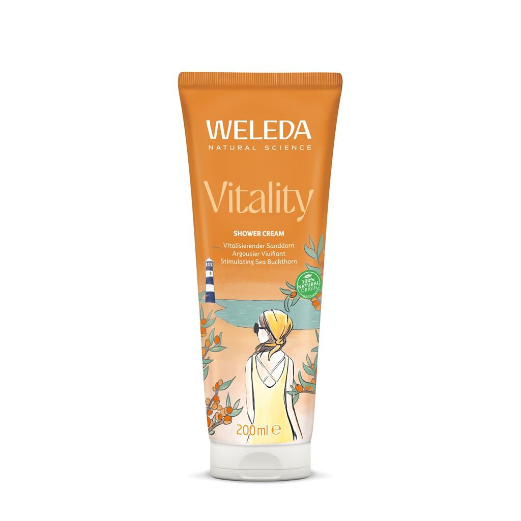 Weleda Vitality Shower Cream Sea Buck