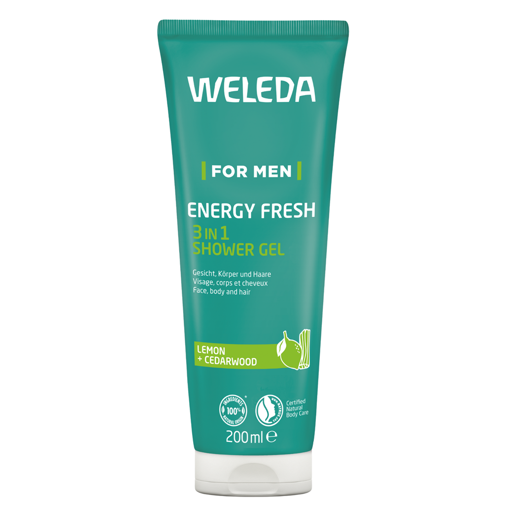 Weleda Men's Energy Fresh 3in1 Shower