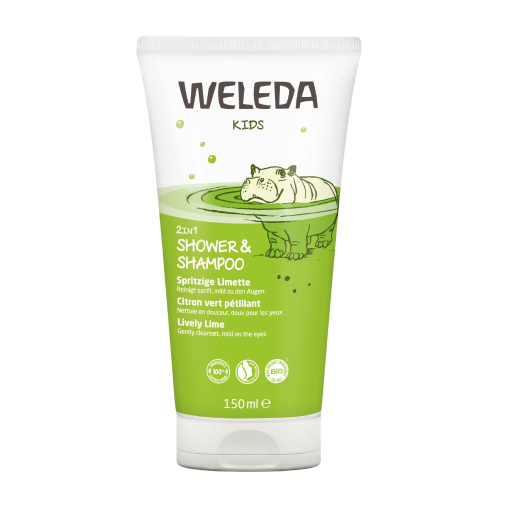 Weleda Kids 2 in 1 Lively Lime Shower