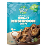 The Giving Tree Crunchy Shiitake Mushroom Crisps Sea Salt Flavour 42g