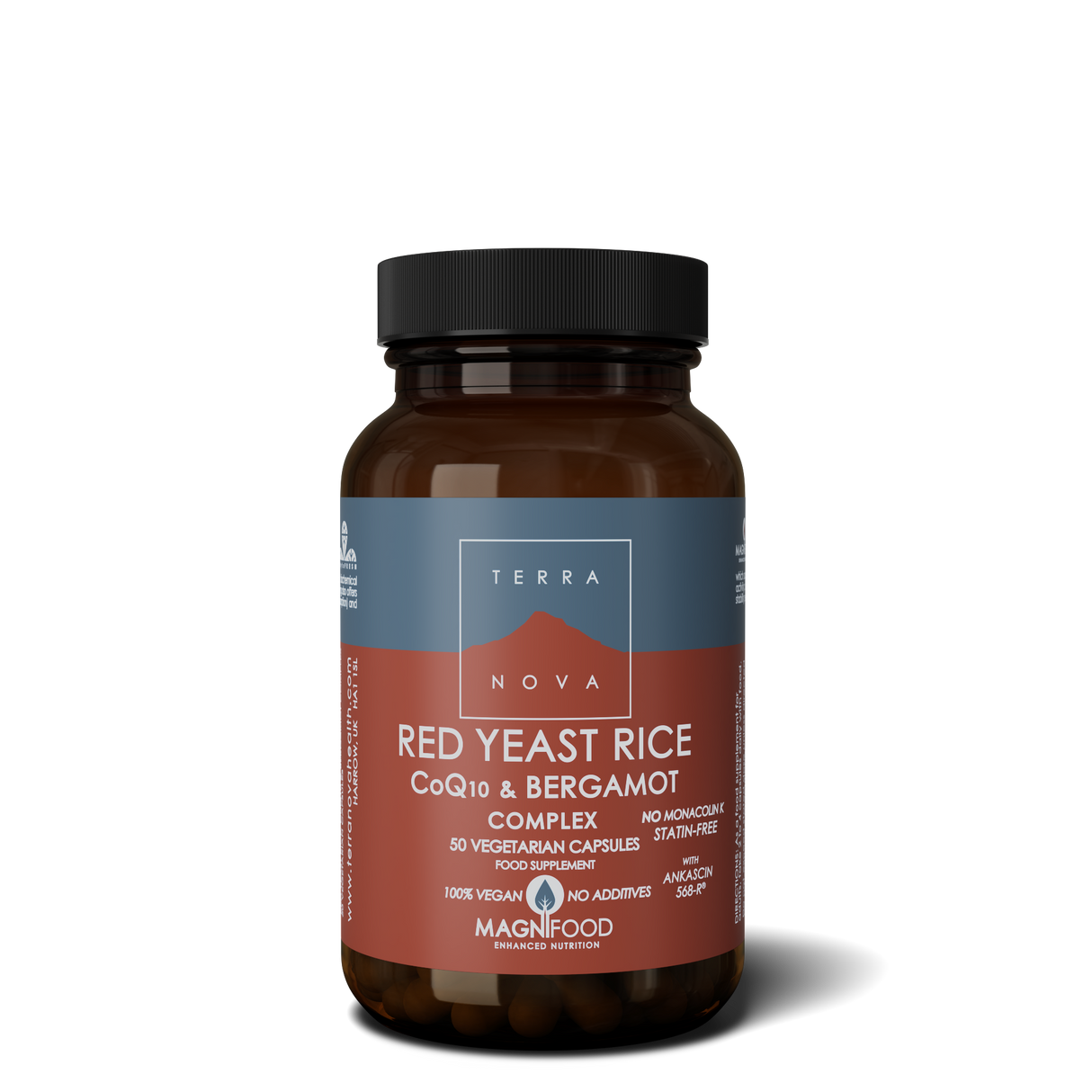 Terranova Red Yeast Rice, Co-Q-10 & Bergamot Complex