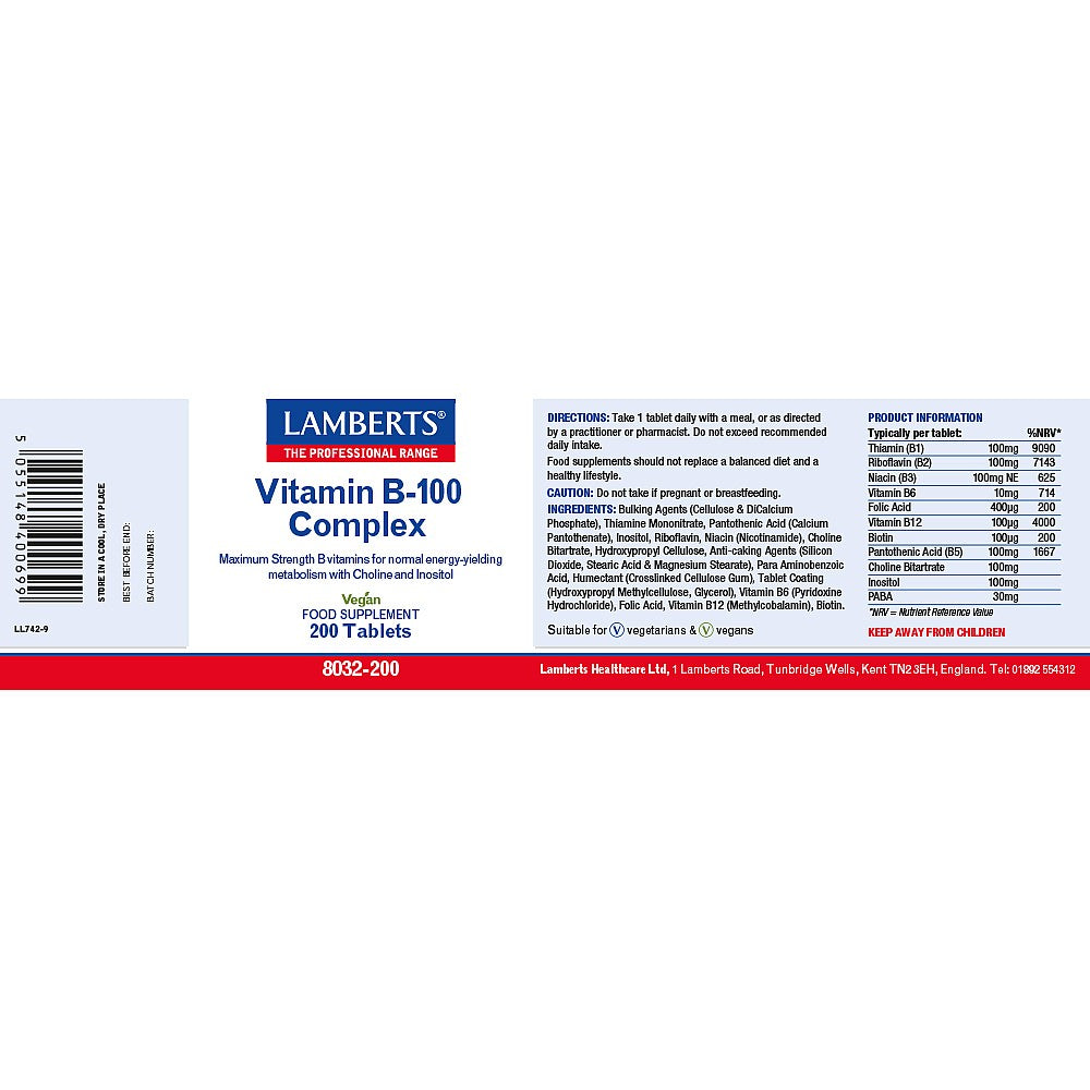 Vitamin B-100 Complex