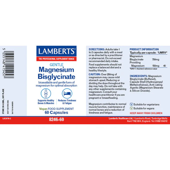 Lamberts Magnesium Bisglycinate