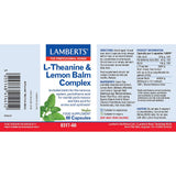 Lamberts L-Theanine & Lemon Balm Complex