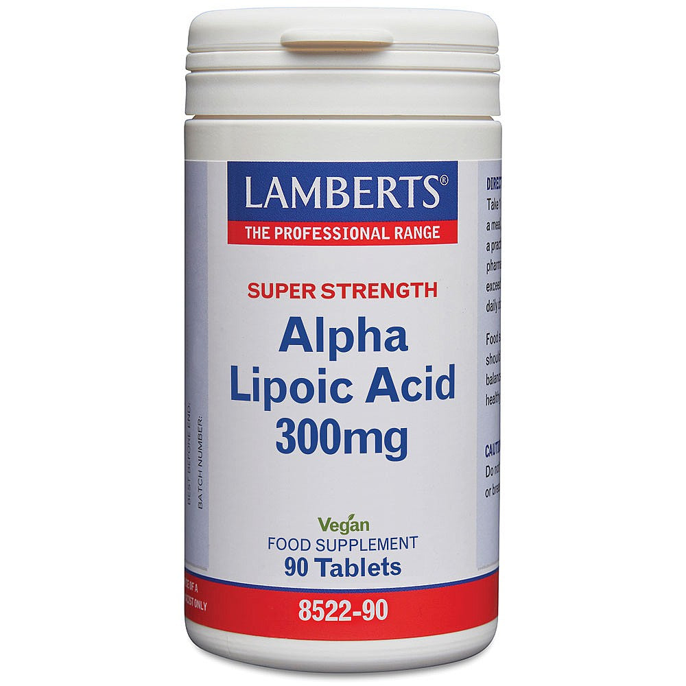 LAMBERTS ALPHA LIPOIC ACID 300mg (Thio)