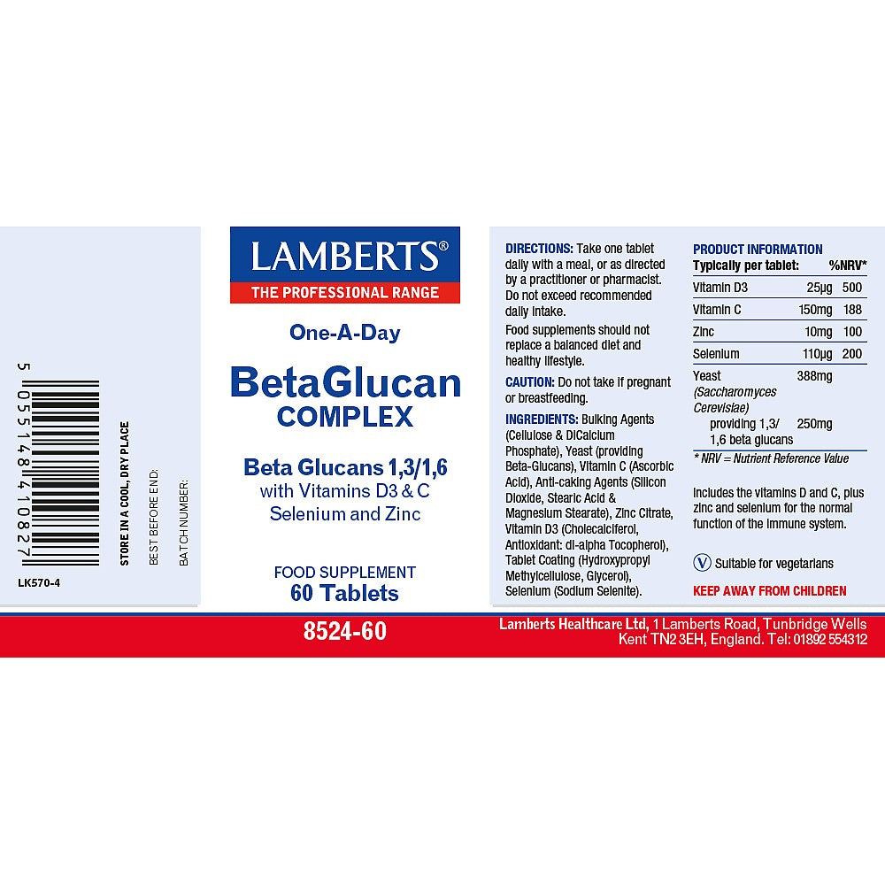 LAMBERTS BETA GLUCAN COMPLEX