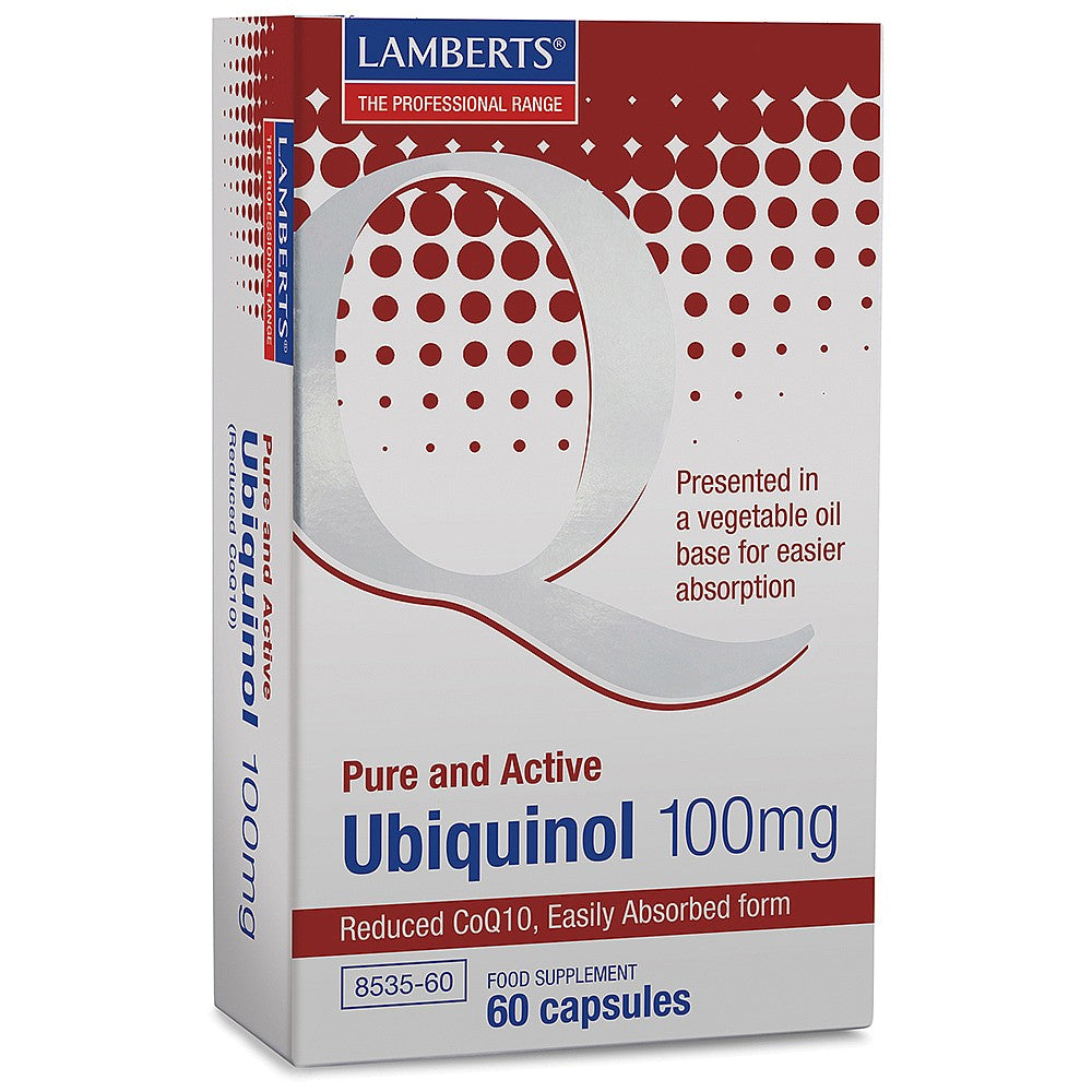 LAMBERTS UBIQUINOL 100mg (Reduced CoQ10)