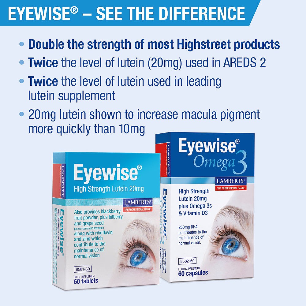 LAMBERTS EYEWISE High Strength Lutein