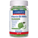 Lamberts Vitamin D3 Gummies 1000iu 60s