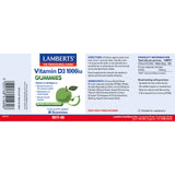 Lamberts Vitamin D3 Gummies 1000iu 60s