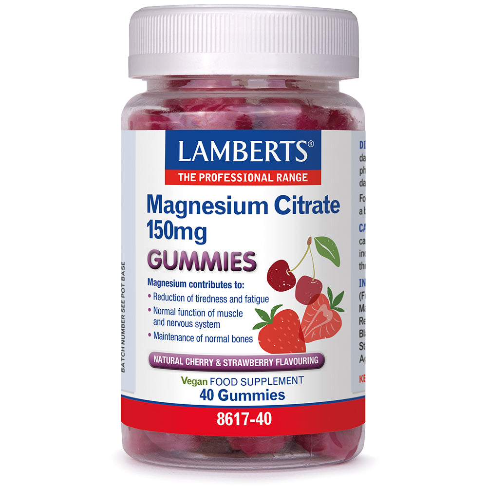 Lamberts Magnesium Citrate Gummies 40s