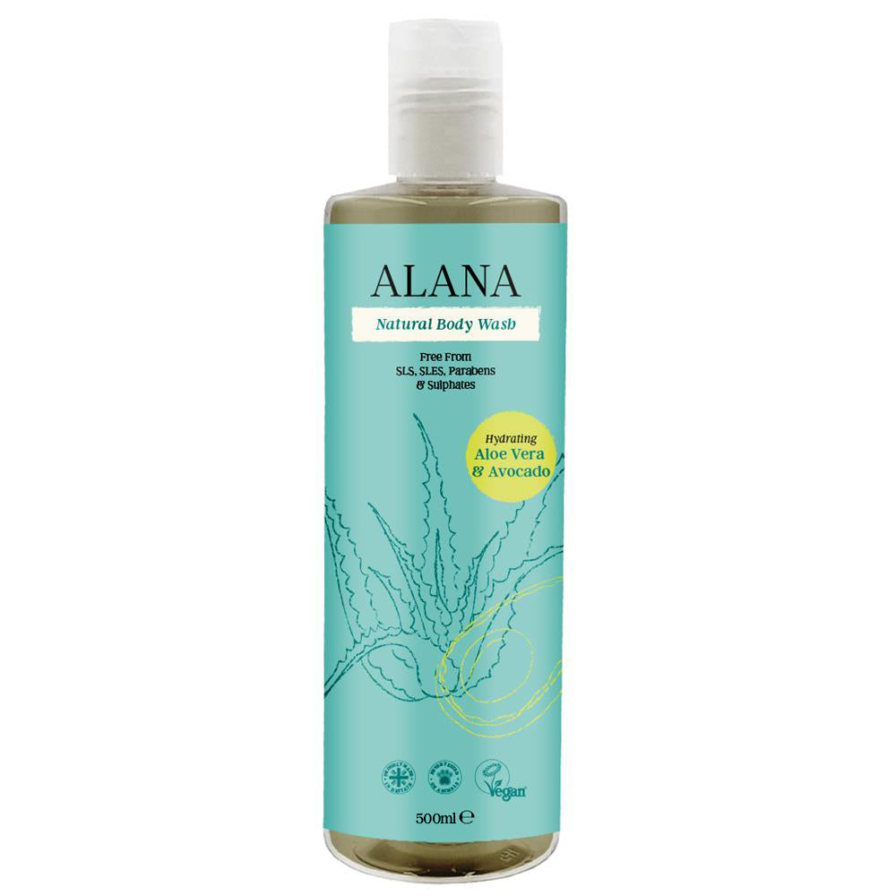 Alana Aloe Vera and Avocado Body Wash