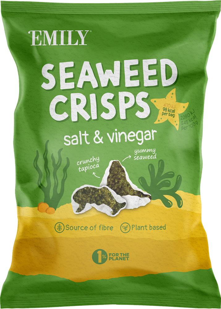 Abakus Foods Seaweed Crisps Salt & Vinegar