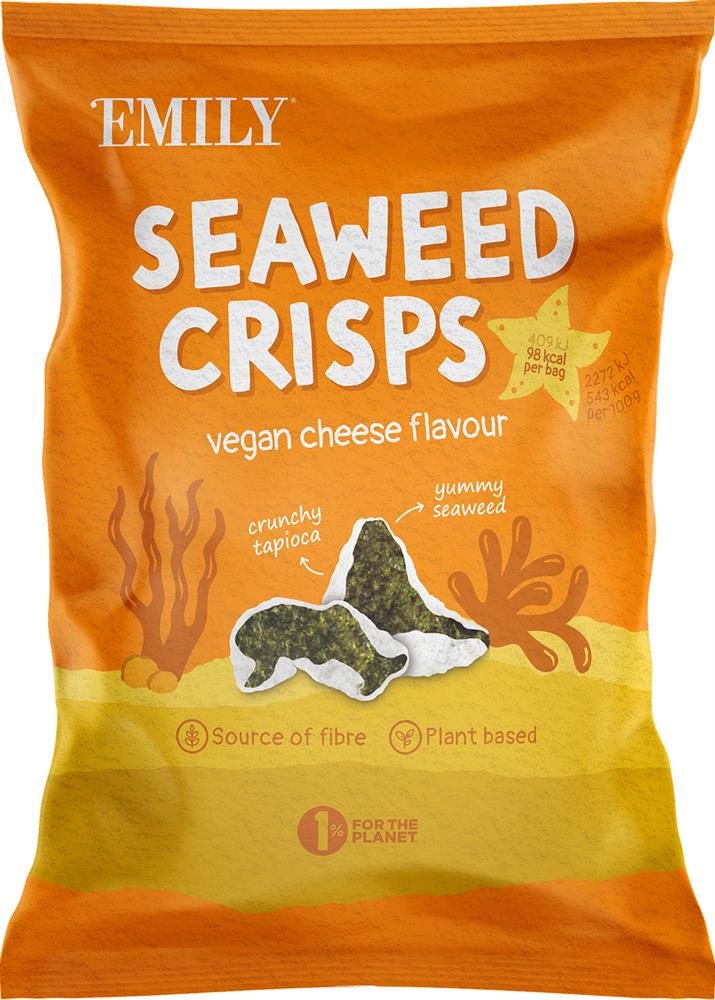 Abakus Foods Seaweed Crisps Cheese Flavour