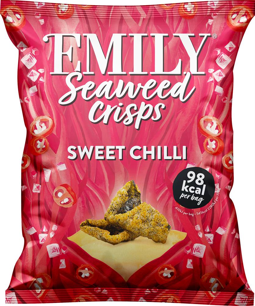 Abakus Foods Seaweed Crisps Sweet Chili