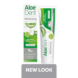AloeDent Whitening Aloe Vera Gel Toothpaste Fluoride Free 100ml