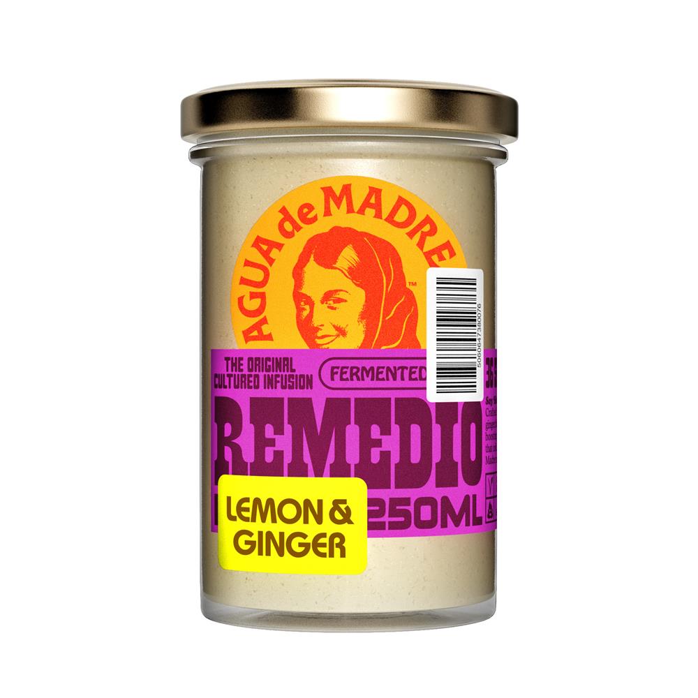 Agua De Madre Remedio Naturale Ginger & Lemon Infusion g