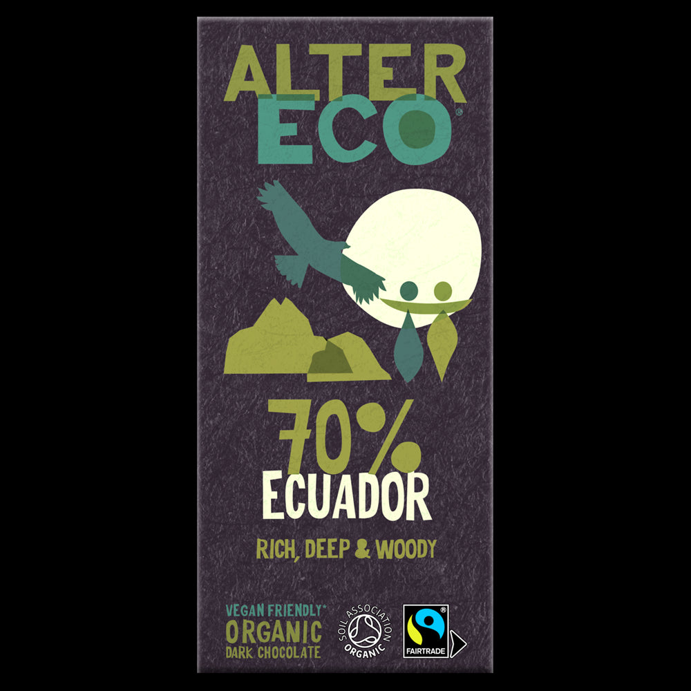 AlterEco Dark Chocolate 70% Ecuador