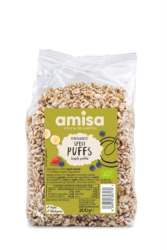 Amisa Organic Spelt Puffs