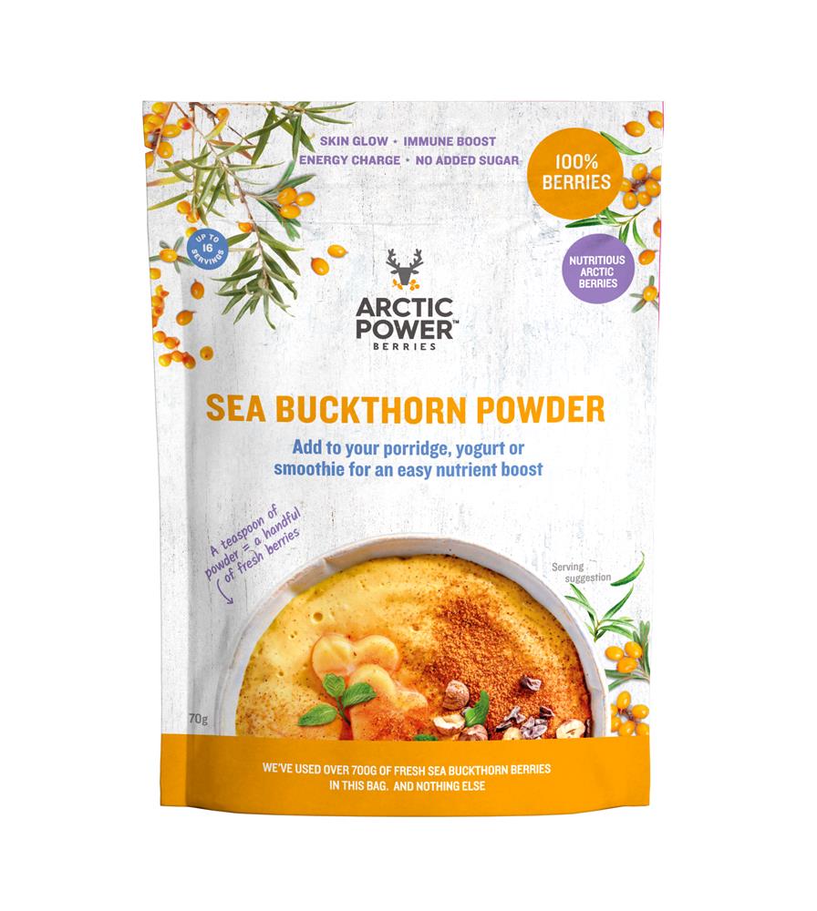 Arctic Power Berries 100% Sea Buckthorn Powder