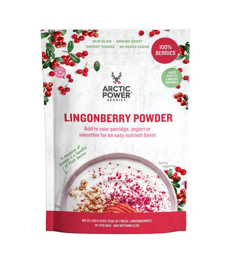 Arctic Power Berries 100% Lingonberry Powder
