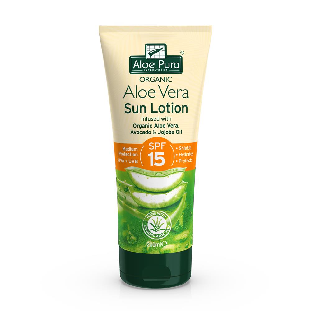 Aloe Pura Aloe Vera Sun Lotion SPF15