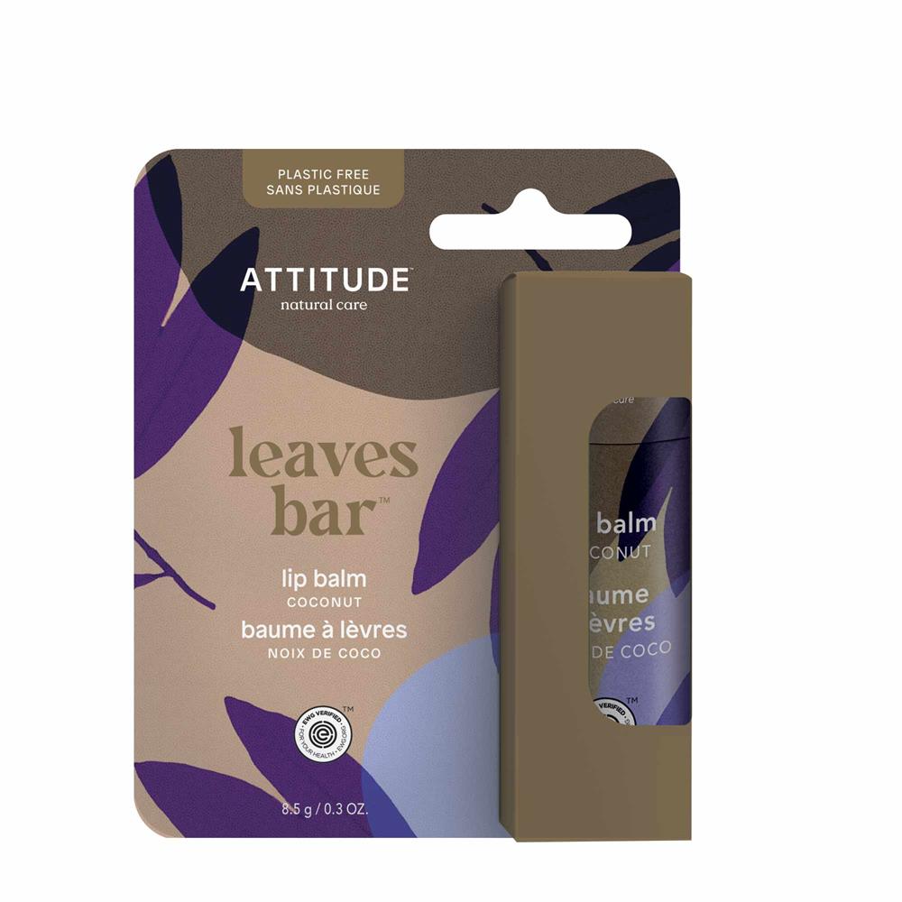 Attitude Plastic-Free Lip balm COCONUT