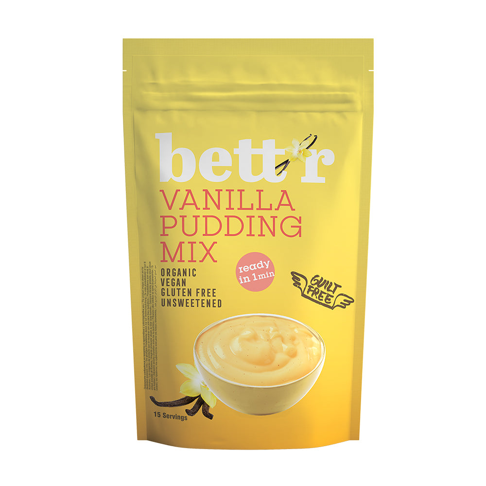 Bettr Organic Gluten-Free Vanilla Pudding Mix