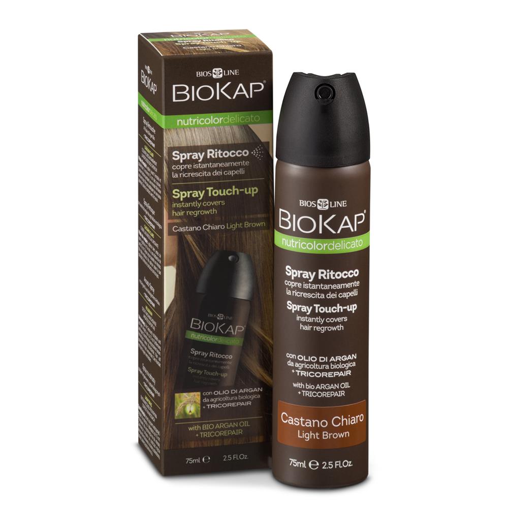 BioKap Light Brown Root Touch Up Spray