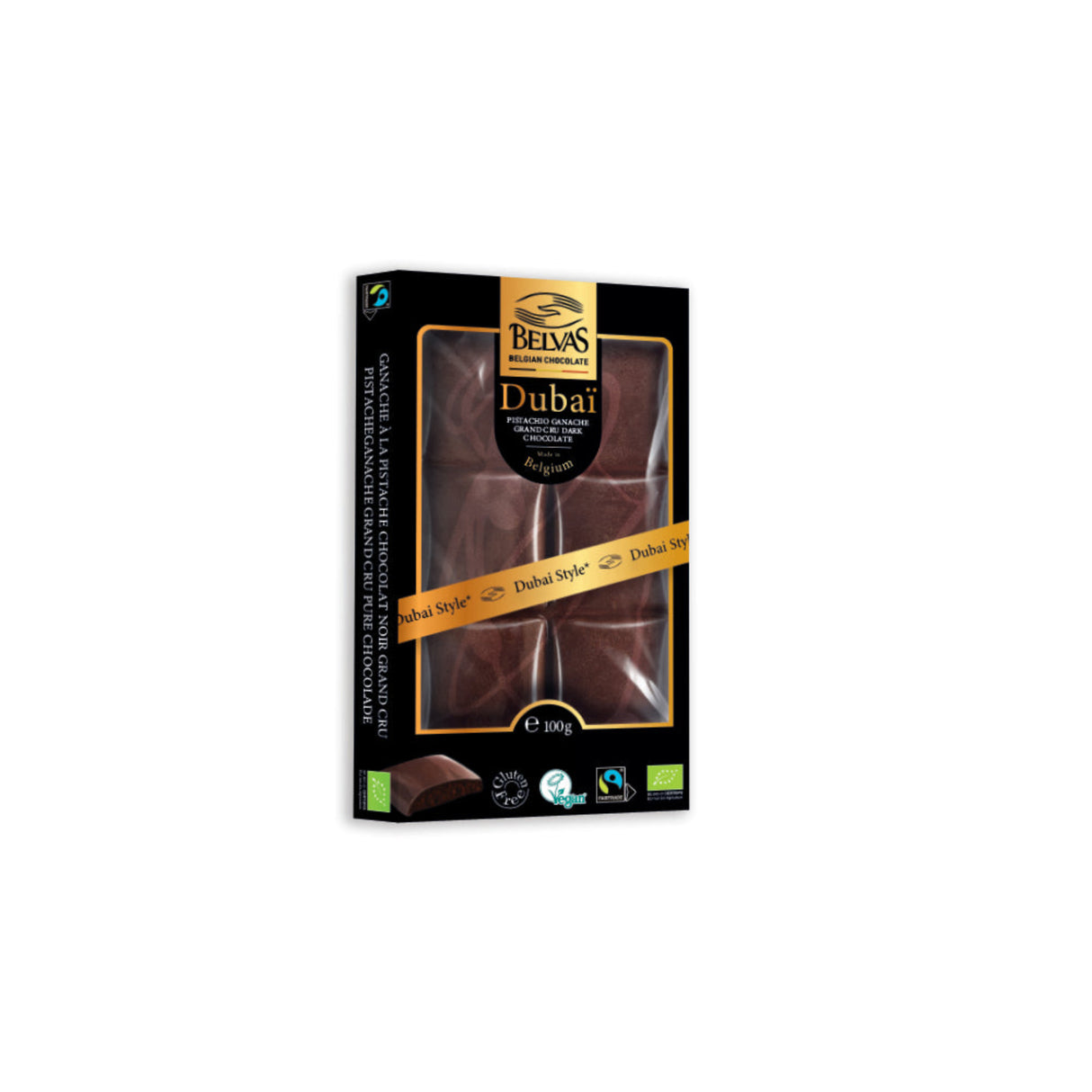 Belvas Tablette Dubai Ganache noir