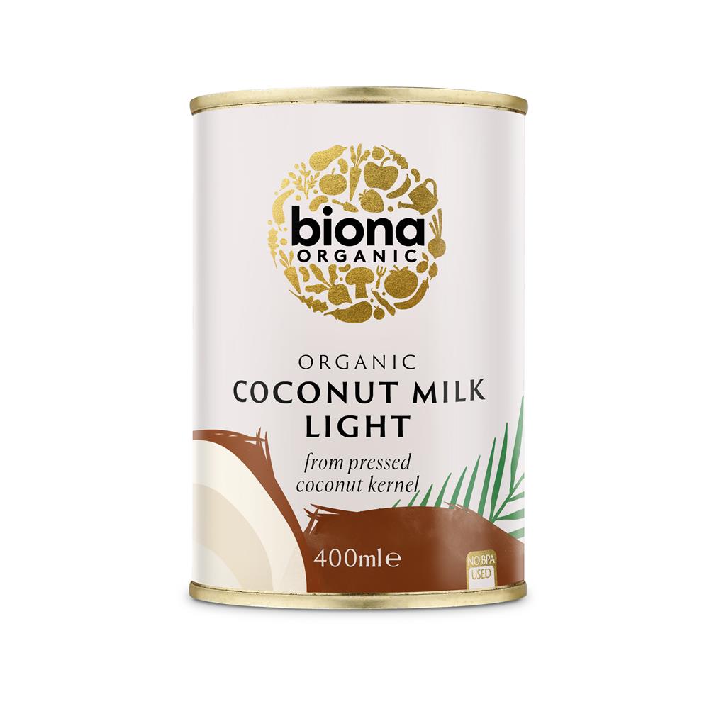 Biona Coconut Milk - Light 9% fat Organic
