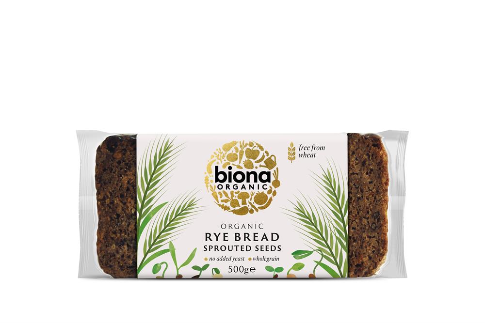 Biona Organic Vitality Rye Bread - Sprouted Seeds