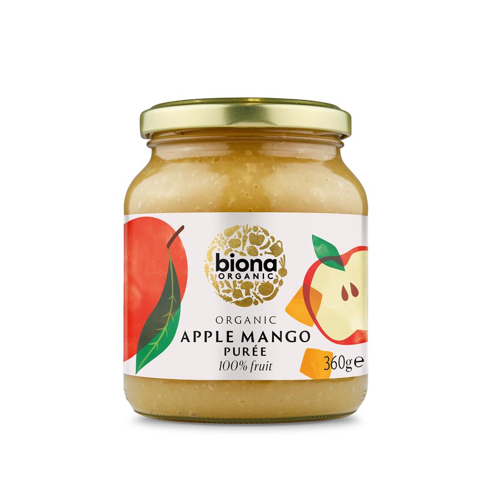 Biona Organic Apple & Mango Puree - No added sugar