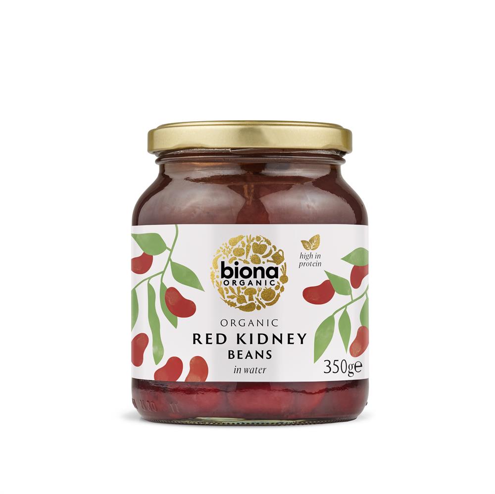 Biona Organic Red Kidney Beans - in Glass jars