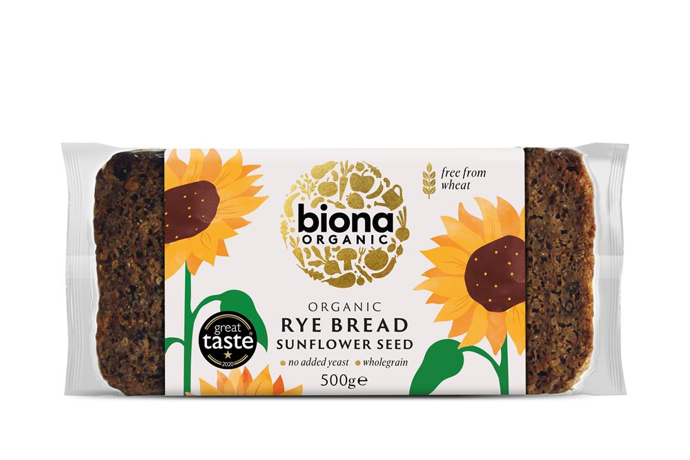 Biona Organic Rye Bread - Sunflower Seed