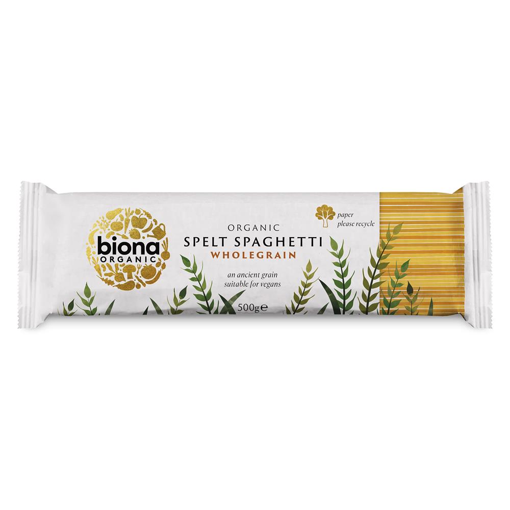 Biona Organic Wholegrain Spelt Spaghetti