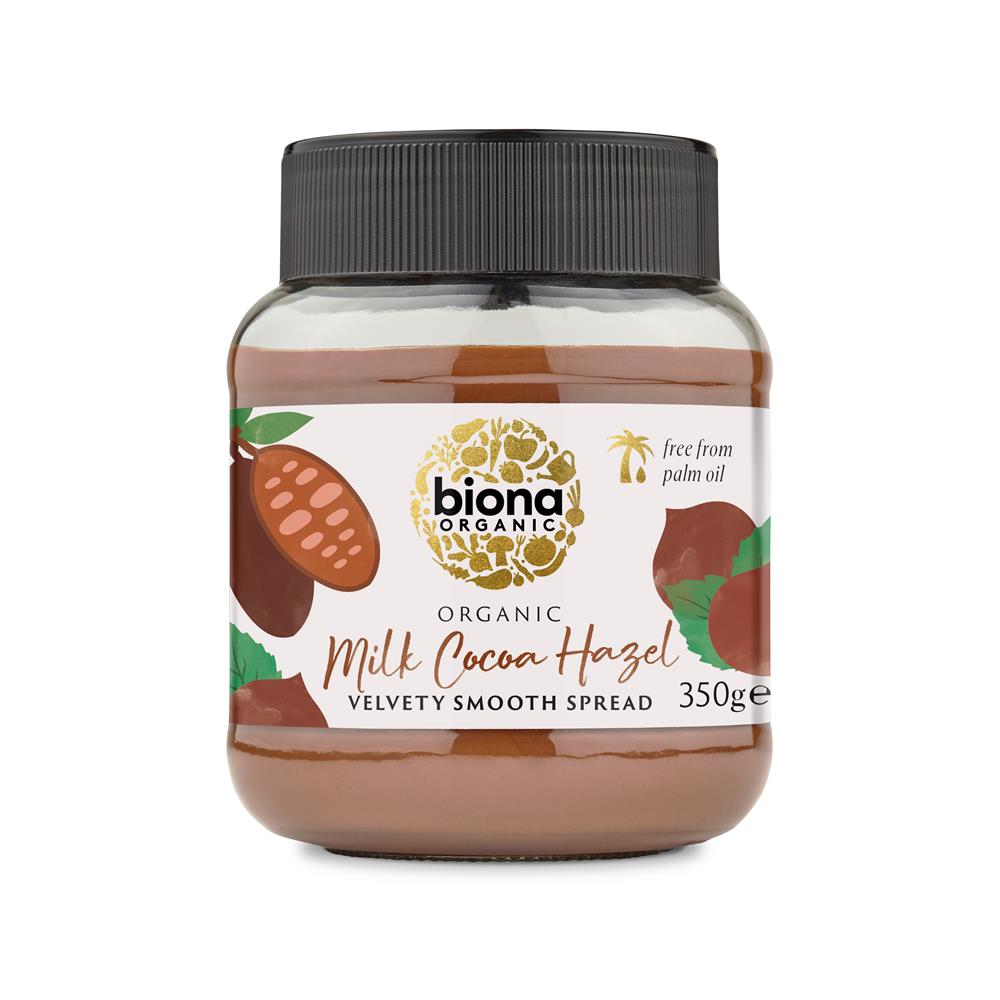 Biona Organic Milk Chocolate Hazelnut Spread