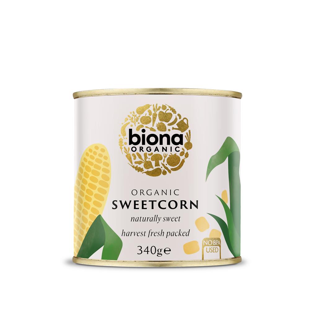 Biona Organic Sweetcorn - No added sugar