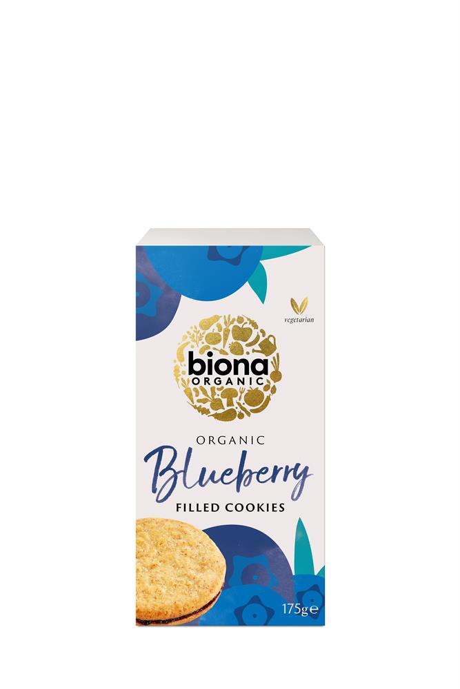 Biona Organic Blueberry Filled Cookies
