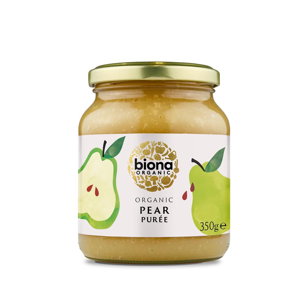 Biona Organic Pear Puree - No Added Sugar