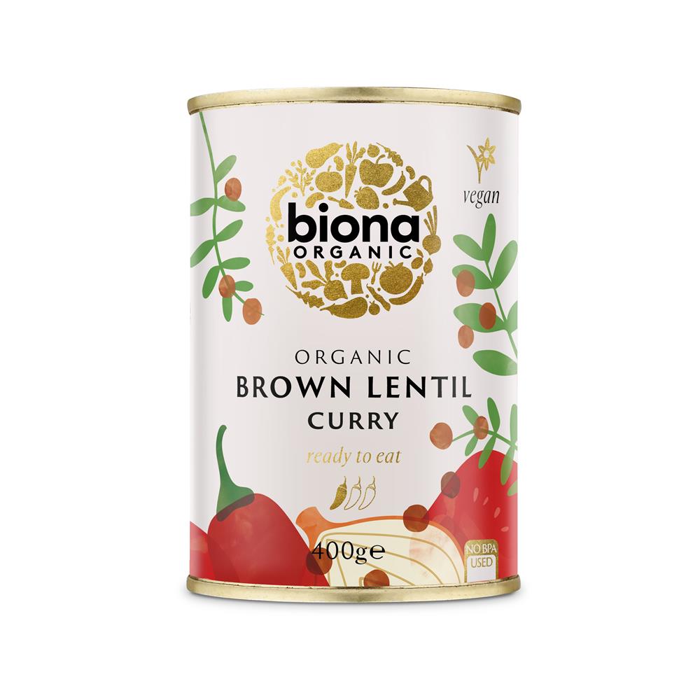 Biona Organic Brown Lentil Curry