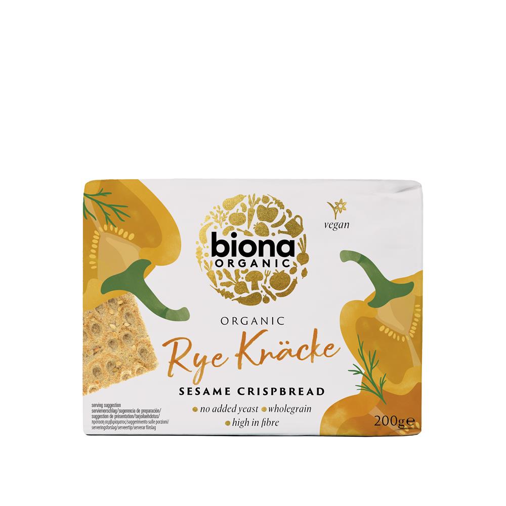 Biona Organic Rye Crispbread Sesame