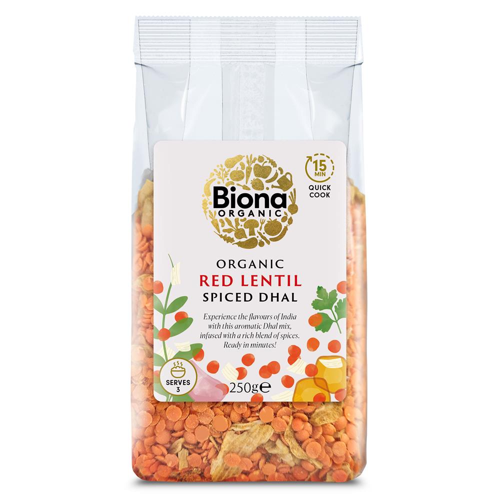 Biona Organic Spiced Red Lentil Dahl