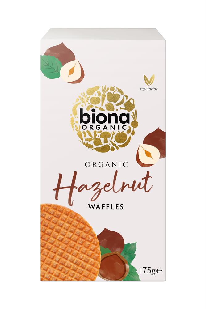 Biona Organic Hazelnut Syrup Waffles