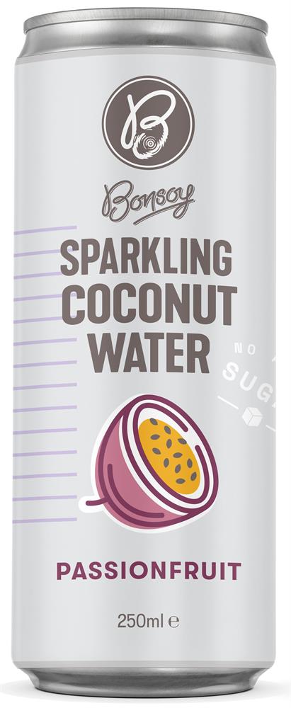 Bonsoy Sparkling Coconut Water with Passionfruit ml