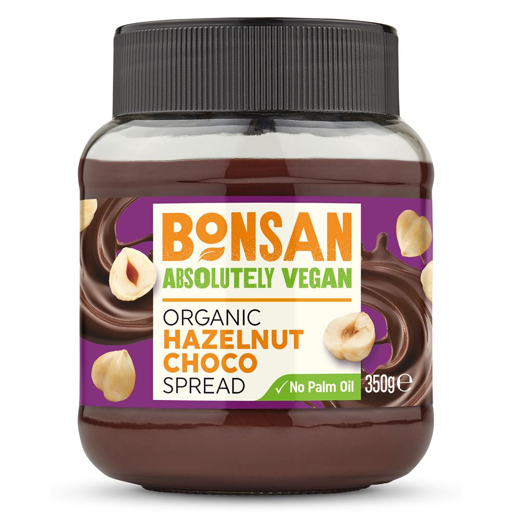 Bonsan Organic Vegan Mylk Hazelnut Cocoa Spread