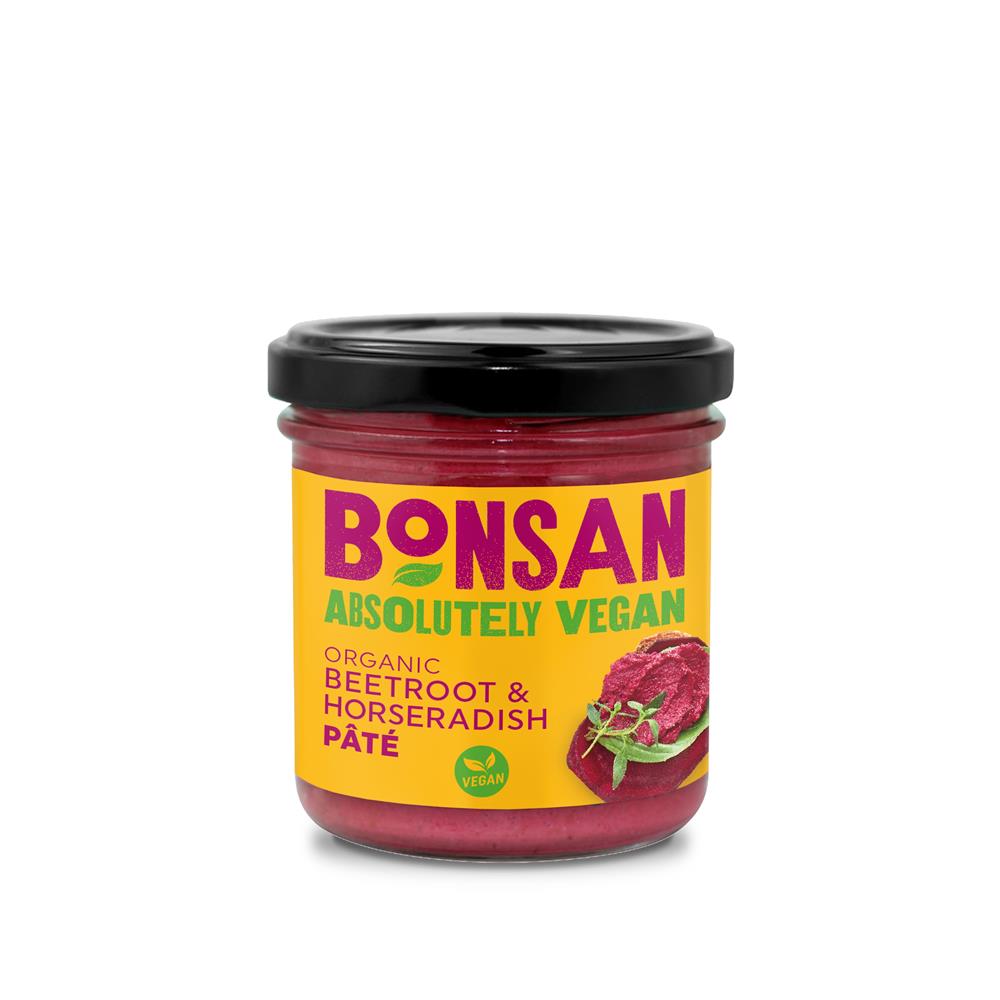 Bonsan Organic Beetroot Horseradish Pate