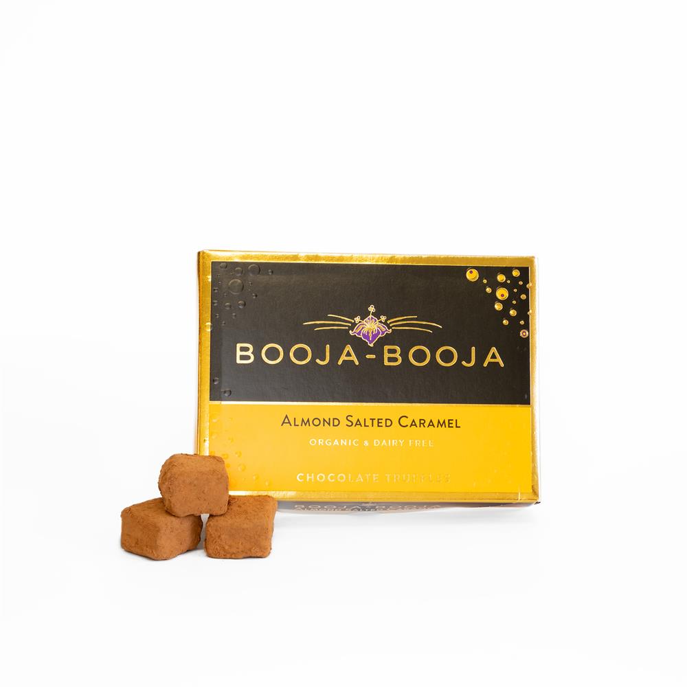 Booja-Booja Almond Salted Caramel Two Chocolate Truffles