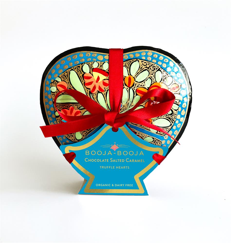 Booja-Booja Chocolate Salted Caramel Heart-shaped Box
