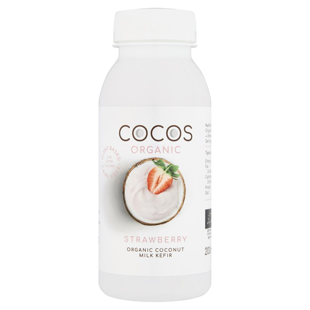 Cocos Organic Strawberry Coconut Milk Kefir